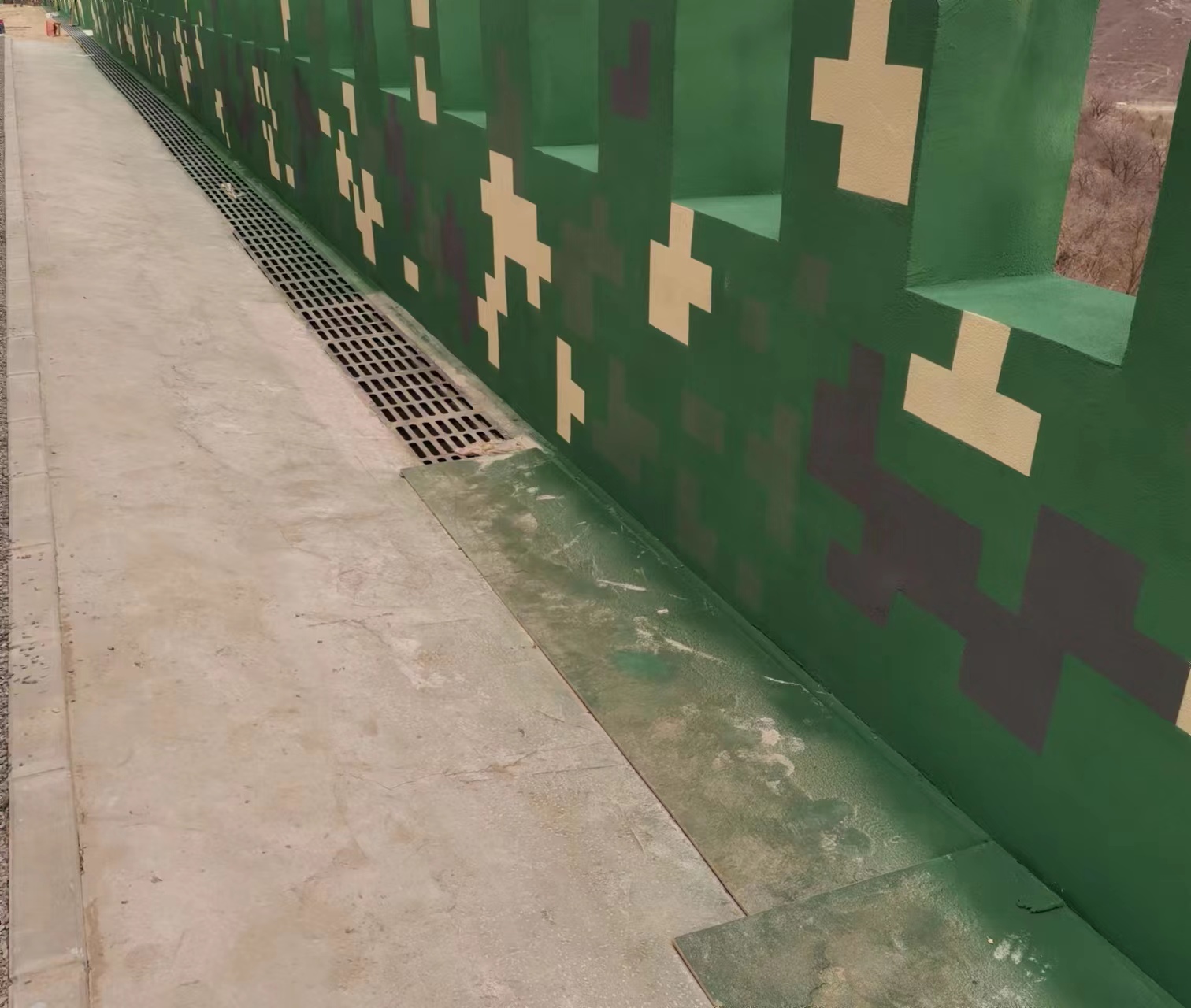 铜陵围墙迷彩喷涂,数迷彩漆